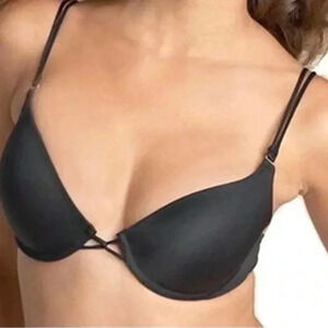 Wacoal Black Custom Contour Pushup Bra Size 32 D